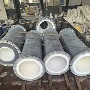 Ceramic Lined Pipes & Fittings for Mining Slurry & Tailings Conveying