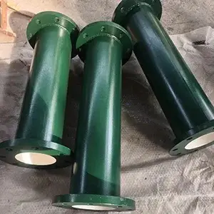 Ceramic Lined Pipes & Fittings for Mining Slurry & Tailings Conveying