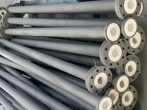 Ceramic Lined Pipes & Fittings for Pneumatic Powder Conveying