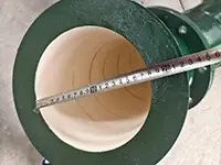 Ceramic Lined Pipes & Fittings for Pneumatic Powder Conveying