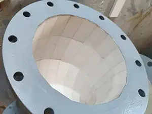 Ceramic Tile Lined Arc Pipe