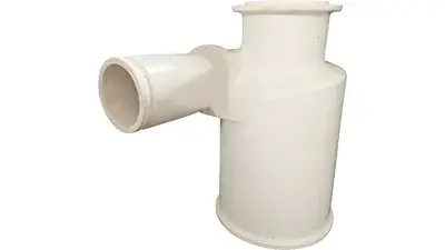 To protect ceramic cylinder liner bends from long-term exposure to highly corrosive and abrasive media, which fittings are suitable?